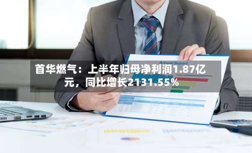 首华燃气：上半年归母净利润1.87亿元，同比增长2131.55%-第3张图片