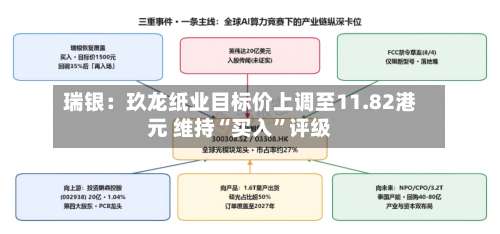 瑞银：玖龙纸业目标价上调至11.82港元 维持“买入	”评级-第3张图片