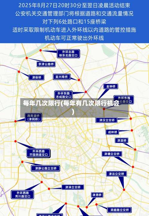 每年几次限行(每年有几次限行机会)-第2张图片