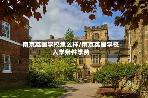 南京英国学校怎么样/南京英国学校入学条件学费-第2张图片