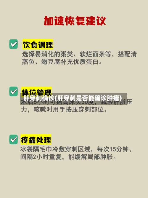肝穿刺确诊(肝穿刺是否能确诊肿瘤)-第2张图片