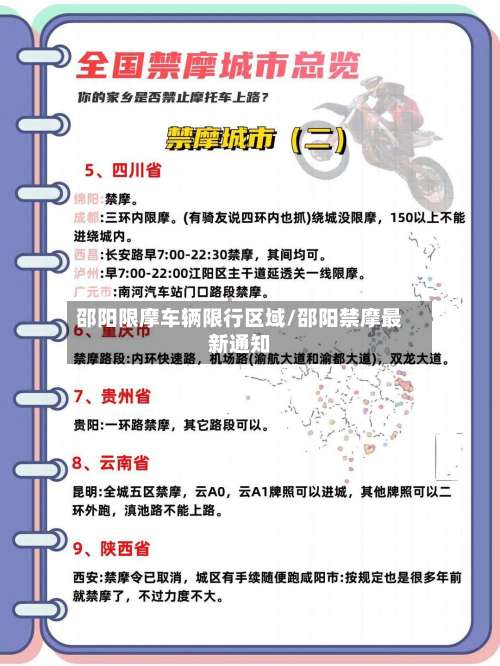 邵阳限摩车辆限行区域/邵阳禁摩最新通知