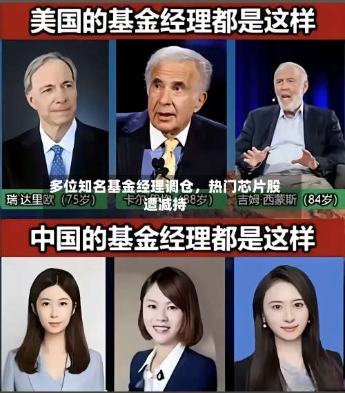 多位知名基金经理调仓，热门芯片股遭减持