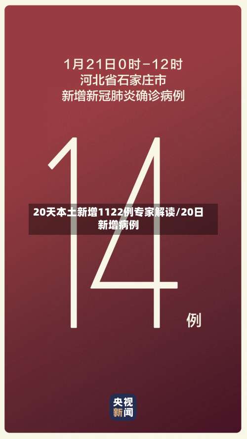 20天本土新增1122例专家解读/20日新增病例-第3张图片