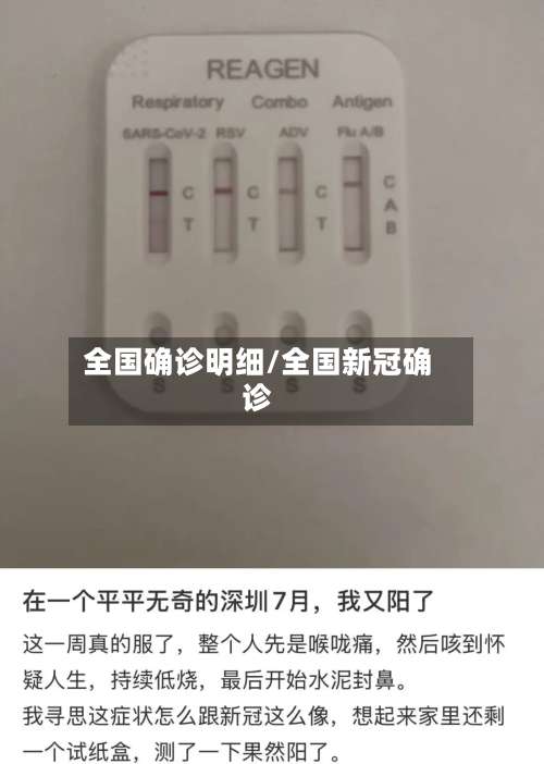 全国确诊明细/全国新冠确诊-第2张图片