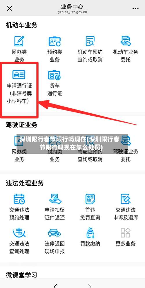 深圳限行春节限行吗现在(深圳限行春节限行吗现在怎么处罚)-第2张图片