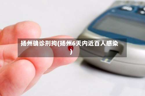 扬州确诊刑拘(扬州6天内近百人感染)-第2张图片
