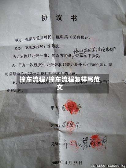 撞车流程/撞车流程怎样写范文