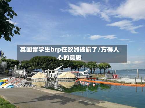 英国留学生brp在欧洲被偷了/方得人心的意思