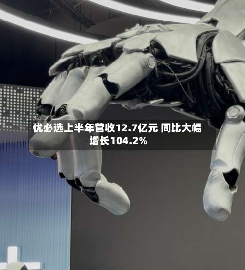 优必选上半年营收12.7亿元 同比大幅增长104.2%-第2张图片