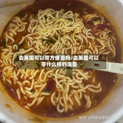 去英国可以带方便面吗/去英国可以带什么样的泡面