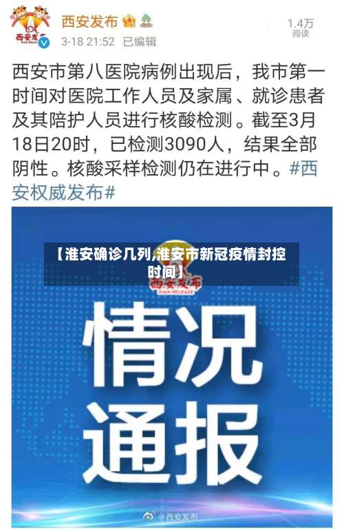 【淮安确诊几列,淮安市新冠疫情封控时间】-第3张图片