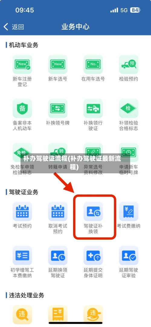 补办驾驶证流程(补办驾驶证最新流程)-第2张图片