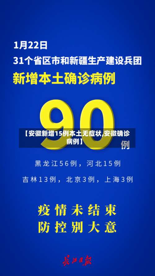 【安徽新增15例本土无症状,安徽确诊病例】
