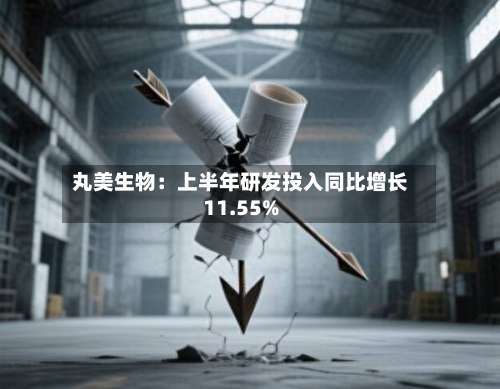 丸美生物：上半年研发投入同比增长11.55%-第2张图片