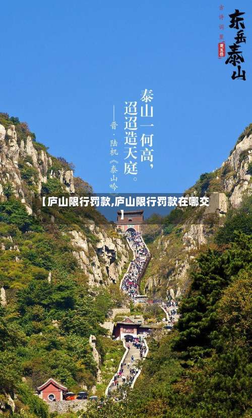【庐山限行罚款,庐山限行罚款在哪交】-第2张图片