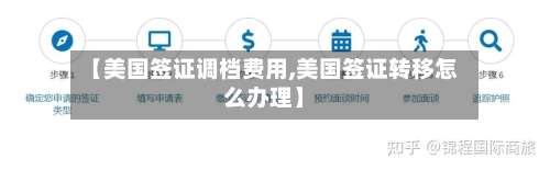 【美国签证调档费用,美国签证转移怎么办理】-第3张图片