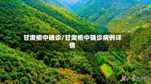 甘肃榆中确诊/甘肃榆中确诊病例详情-第2张图片