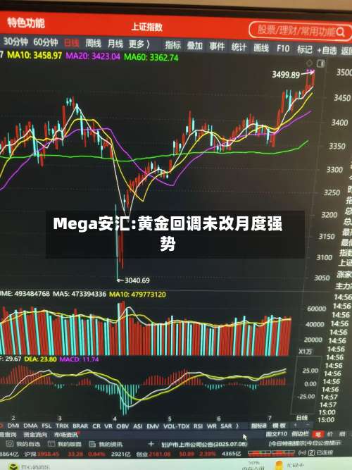 Mega安汇:黄金回调未改月度强势-第1张图片