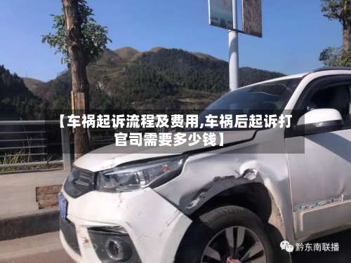 【车祸起诉流程及费用,车祸后起诉打官司需要多少钱】-第2张图片
