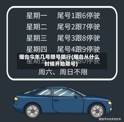 烟台今年几号限号限行(烟台从什么时候开始限号)