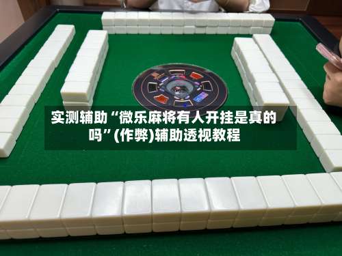 实测辅助“微乐麻将有人开挂是真的吗	”(作弊)辅助透视教程-第3张图片