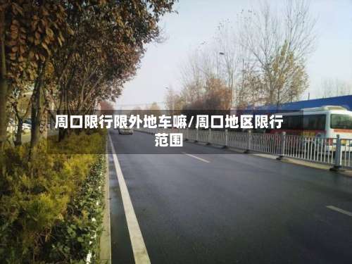 周口限行限外地车嘛/周口地区限行范围-第3张图片