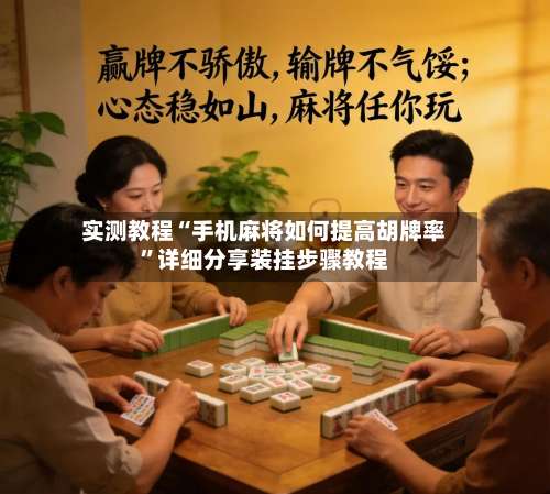 实测教程“手机麻将如何提高胡牌率	”详细分享装挂步骤教程-第2张图片