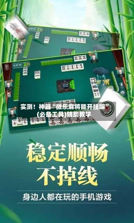 实测！神器“微乐麻将能开挂嘛”(必备工具)辅助教学-第3张图片