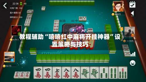 教程辅助“嘻嘻红中麻将开挂神器”设置策略与技巧-第2张图片