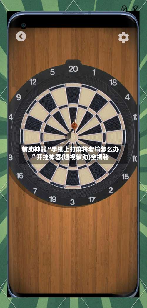 辅助神器“手机上打麻将老输怎么办”开挂神器{透视辅助}全揭秘-第2张图片
